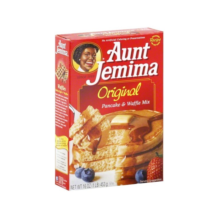 Mix à gaufres et pancakes Aunt Jemima Original - 453 gr