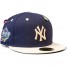 Casquette New Era - New York Yankees - 59Fifty - World Series - Pins - Navy