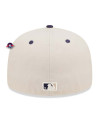 Casquette New Era - New York Yankees - 59Fifty - World Series - Pins - Crème - Navy