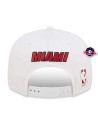 Casquette 9Fifty - Miami Heat - White Crown Team