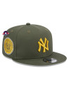 Casquette 9Fifty - New York Yankees - Side Patch - Olive