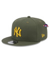 Casquette 9Fifty - New York Yankees - Side Patch - Olive