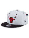 Casquette 9Fifty - Chicago Bulls - White Crown Patch