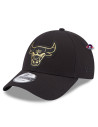 Casquette New Era - Chicago Bulls - Metallic Badge - 9Forty