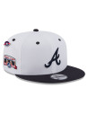 Casquette 9Fifty - Atlanta Braves - White Crown Patch