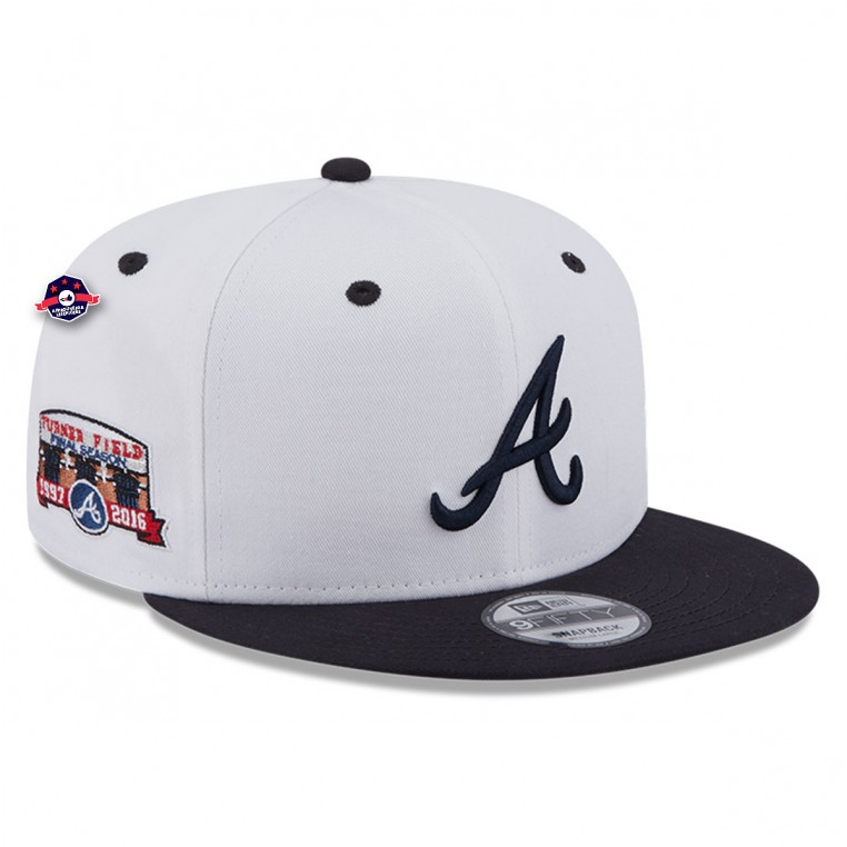 Casquette 9Fifty - Atlanta Braves - White Crown Patch