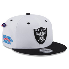 Casquette 9Fifty - Las Vegas Raiders - White Crown Patch