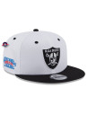 Casquette 9Fifty - Las Vegas Raiders - White Crown Patch