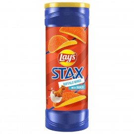 Stax - Buffalo Wings with Ranch - Lay's - 155g