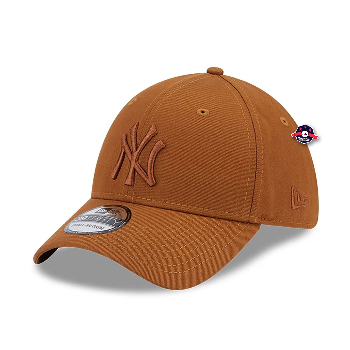 Acheter la casquette New Era 39Thirty marron des Yankees