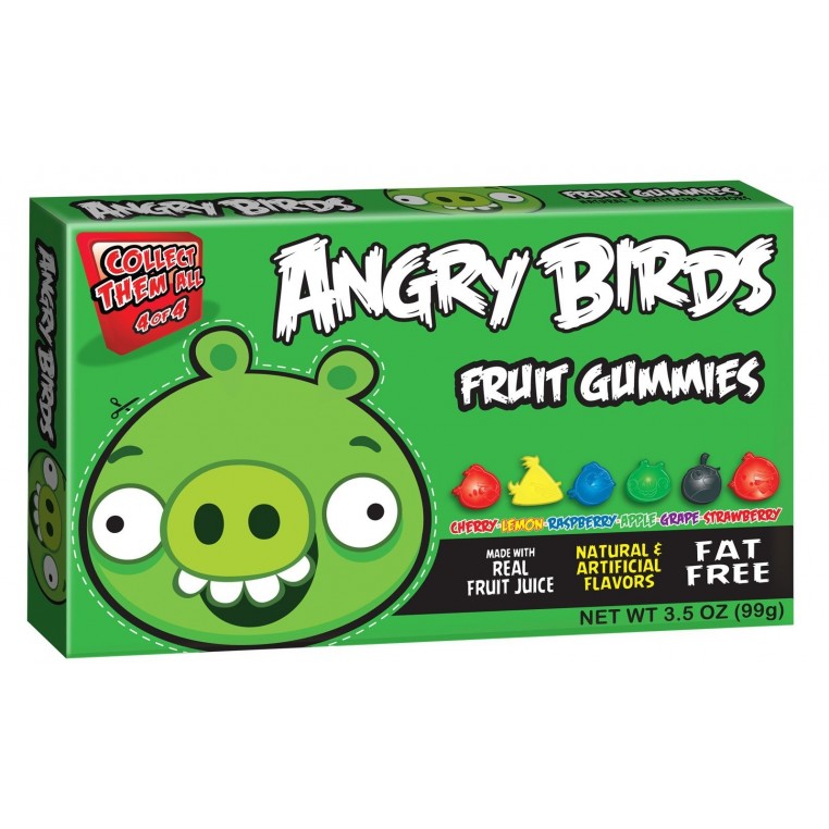 Angry Birds Gummies Green