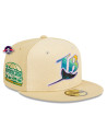 Casquette 59Fifty - Tampa Bay Rays - Raffia New Era - Crème