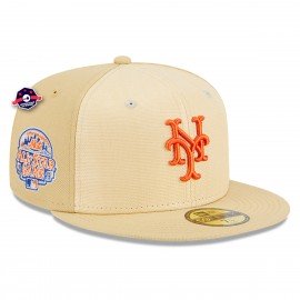 Casquette 59Fifty - New York Mets - Raffia New Era - Crème
