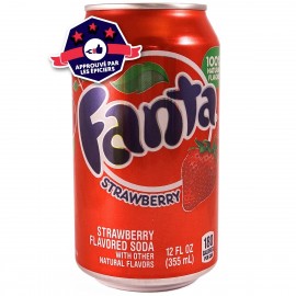 Fanta Strawberry - Fraise - 355ml