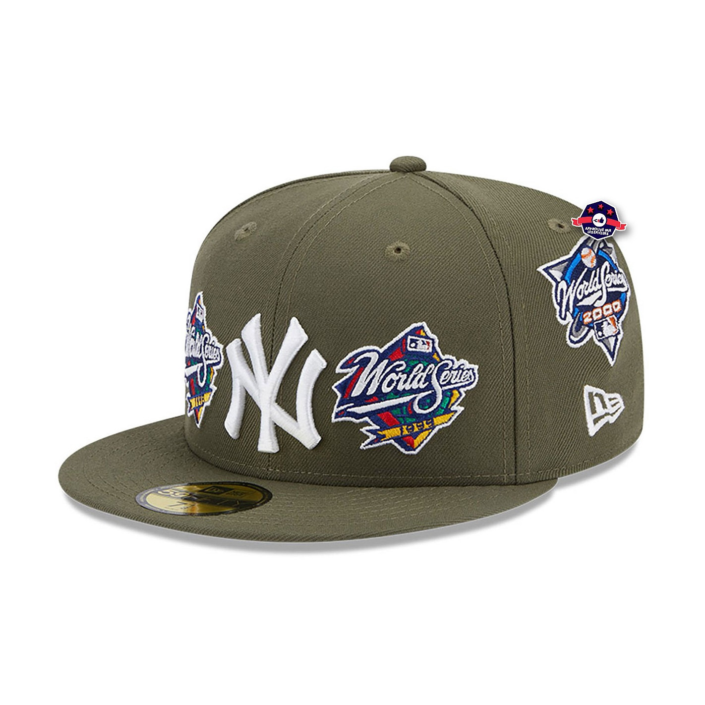 Acheter la casquette New Era 39Thirty marron des Yankees