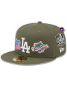 Casquette 59Fifty - Los Angeles Dodgers - World Series - Olive