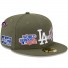 Casquette 59Fifty - Los Angeles Dodgers - World Series - Olive