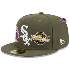 Casquette 59Fifty - Chicago White Sox - World Series - Olive