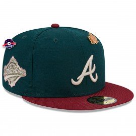 Casquette 59Fifty - Atlanta Braves - World Series Contrast