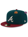 Casquette 59Fifty - Atlanta Braves - World Series Contrast