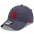 Casquette New Era - New York Yankees - Gris - 9Forty - Jersey Essential