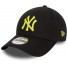 Casquette New Era - New York Yankees - Noir - 9Forty - league essential