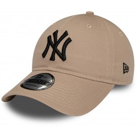 Casquette 9Twenty - New Era - New York Yankees - League Essential - Marron clair