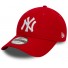 Casquette 9Twenty - New Era - New York Yankees - League Essential - Rouge