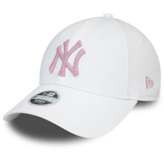 Casquette 9Forty New Era - New York Yankees - Blanc - Women - Metallic Logo
