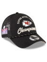 Casquette 9forty - Kansas City Chiefs - Super Bowl LVIII Champions - Parade Noir - New Era