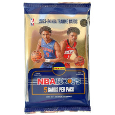 Pack de 5 Trading Cards - 2023-24 Panini Hoops Basketball Gravity Box