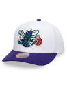 Casquette Mitchell & Ness - Charlotte Hornets - 2 Tone Pro - Blanche