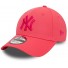 Casquette 9Forty New Era - New York Yankees - League Essential - Rose