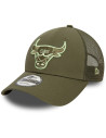 Casquette Trucker - Chicago Bulls - 9Forty - Trucker - Olive