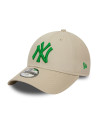 Casquette 9Forty New Era - New York Yankees - League Essential - Enfant - Beige clair