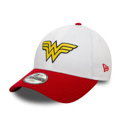 Casquette 9Forty New Era - Enfant - Wonder Woman - Blanche