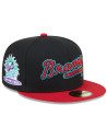 Casquette New Era 59fifty - Atlanta Braves - Retro Spring Training