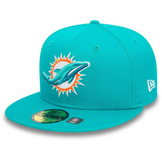 Casquette 59FIFTY - Miami Dolphins - Bleu turquoise