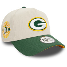 New Era 9Forty - Green Bay Packers - E Frame - Chrome et Vert