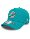 New Era 9Forty - Miami Dolphins - E Frame - Bleu Turquoise