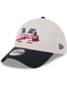 Casquette New Era - 39Thirty - Mississippi Braves - MiLB - 4th July