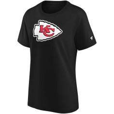 T-Shirt - Kansas City Chiefs - Primary Logo - Fanatics - Noir