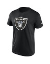 T-Shirt - Las Vegas Raiders - Primary Logo - Fanatics - Noir
