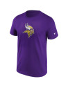 T-Shirt - Minnesota Vikings - Primary Logo - Fanatics - Violet