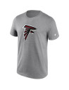T-Shirt Atlanta Falcons - Primary Logo - Fanatics - Gris