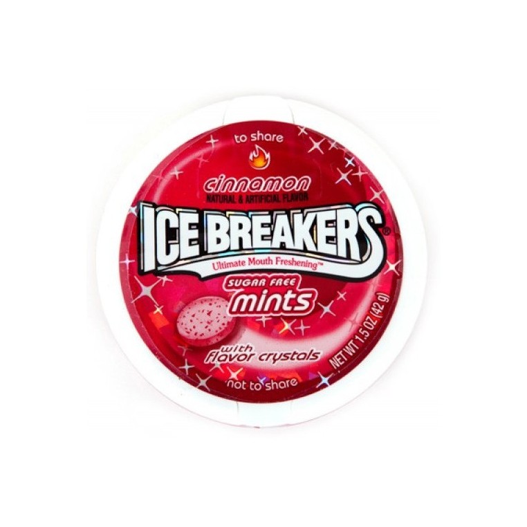 Pastille Ice Breakers cannelle mentholée