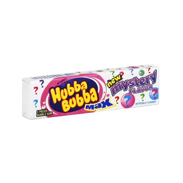 Chewing gums Hubba Bubba Max Mystery Flavour