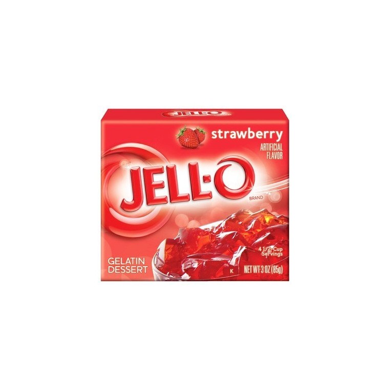 Jell-O à la fraise