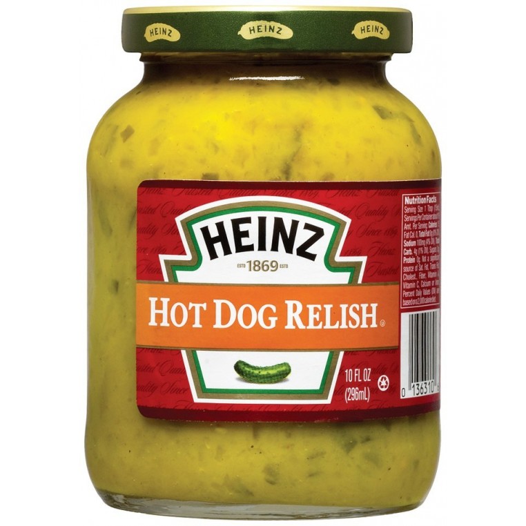 Heinz Hot Dog Relish 10 OZ (79g)
