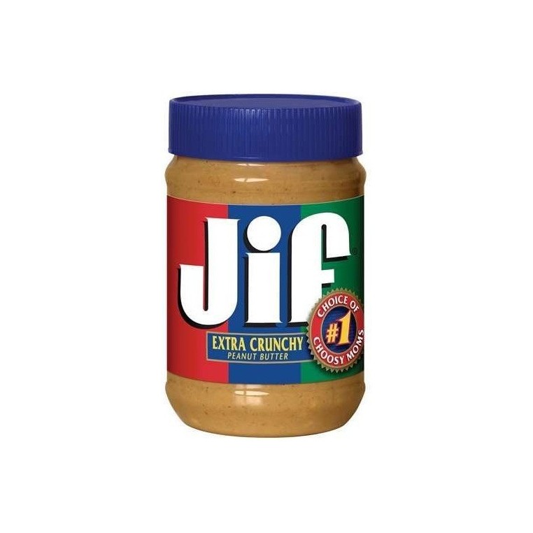 Jif Extra Crunchy Peanut Butter 18OZ (510g)